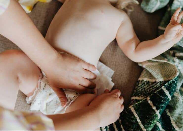 pieluszkowe zapalenie skóry