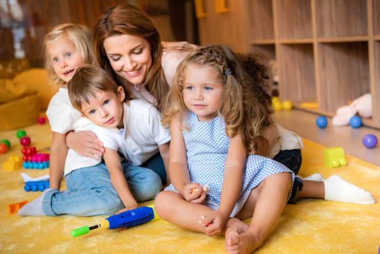 dzieci w przedszkolu