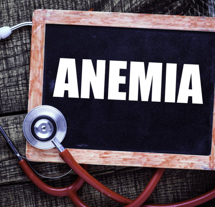 tabliczka z napisem anemia