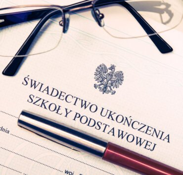 świadectwo szkolne