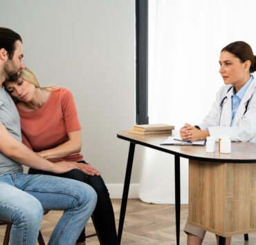 para rozmawia z lekarzem poronienie