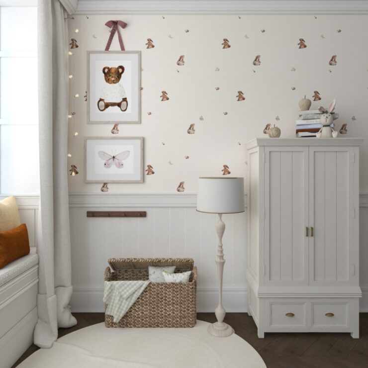 tapety dla dziecka w kroliczki royal rabbits1