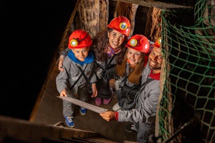 dzieci na feriach zimowych w Wieliczce