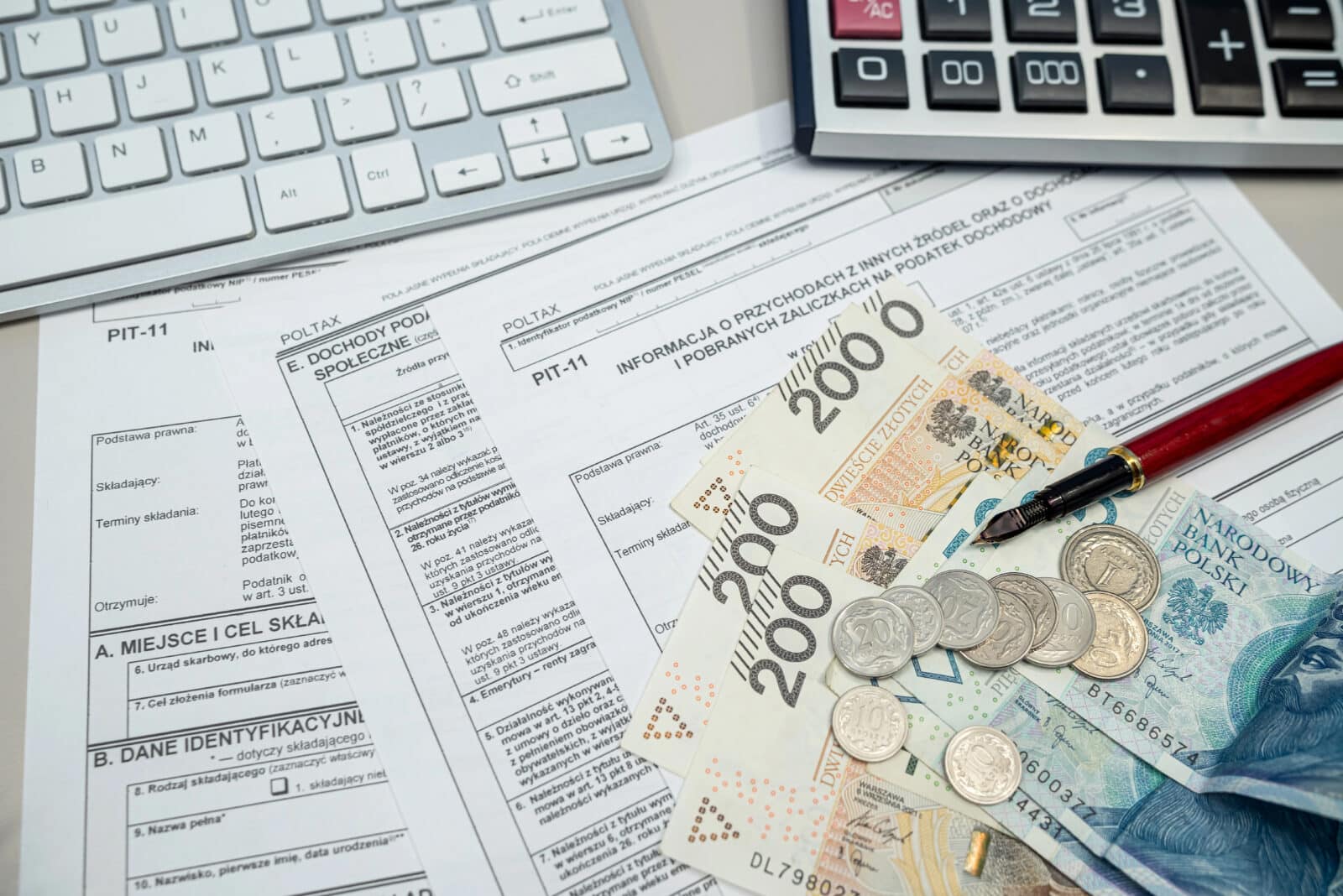 PIT 11, rozliczenie zwrotu podatku na dziecko