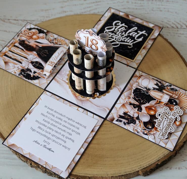 Exploding box - wyjątkowy sposób na personalizowany prezent