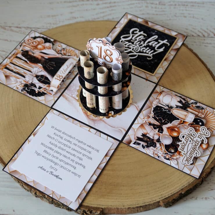 Exploding box - wyjątkowy sposób na personalizowany prezent